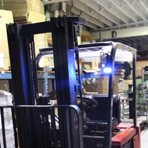 Blue Forklift Spot Light