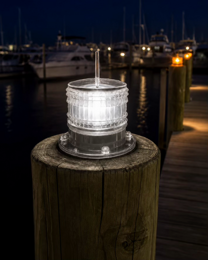 Solar Marine LED Beacon – MSLX-8-A