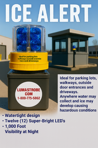 Ice Alert Low Temperature Warning Light - IA-5