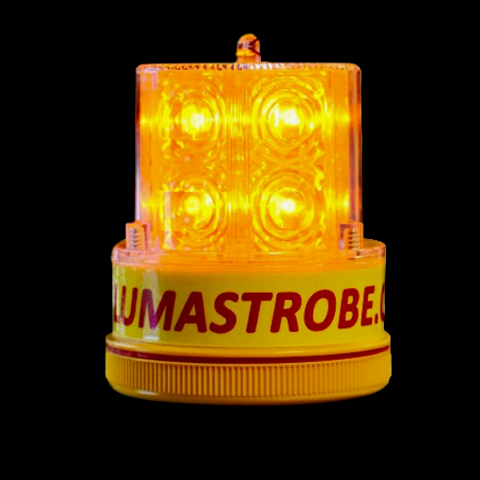 BATTERY POWERED LED STROBE WARNING LIGHT - LX-18-S