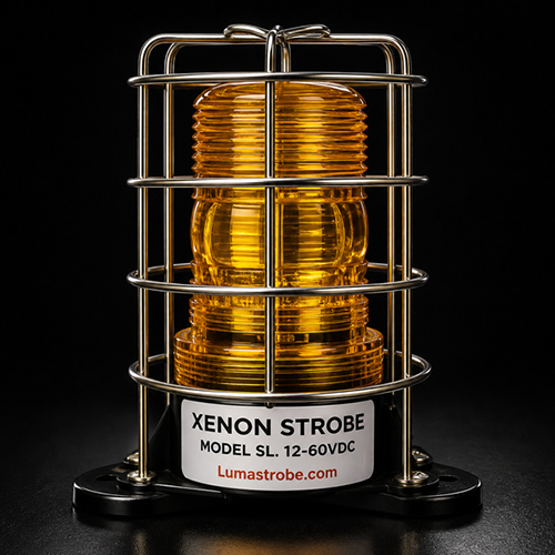 FORKLIFT STROBE LIGHT MAGNETIC BASE & CAGE - SL-GD
