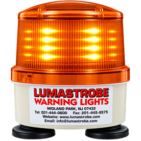 RSLX-30-M solar powered flashing beacon with magnetic mount