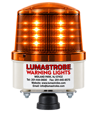 Solar Powered Obstruction warning light with ¾