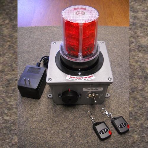 Click For Larger Image RCLX-36-120-BUZZ Warehouse Light Remote with Alarm