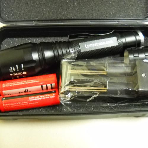 Lumastrobe Tactical Flashlight Kit