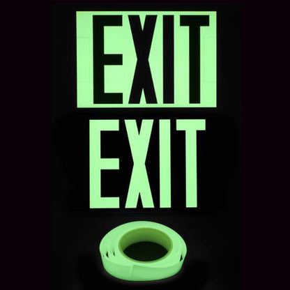 Glow In the Dark Exit Door Retrofit Kit