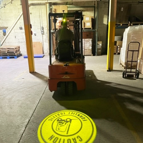 Forklift Projector Warning Light
