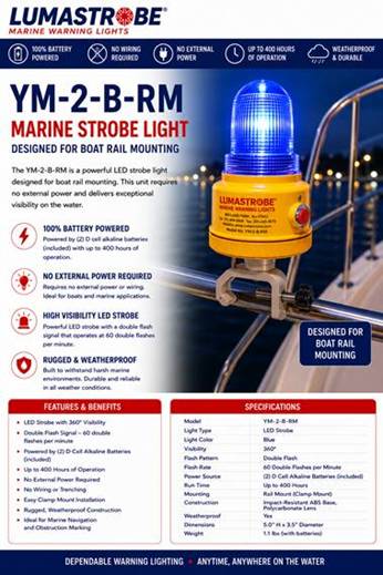 Blue Marine Strobe