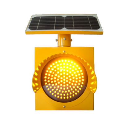 Solar Traffic Light 8" Diameter SLX-129S-24HR