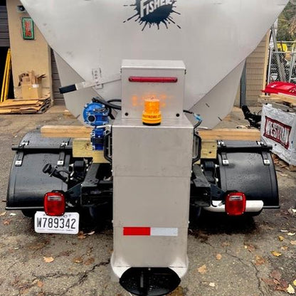 BATTERY-POWERED LED Strobe Warning Light with 3-levels magnetic base options.  LX-18-M-100