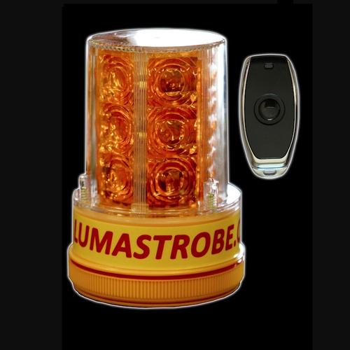 REMOTE CONTROLLED LED BEACON BATTERY POWERED - LX-36-RC
