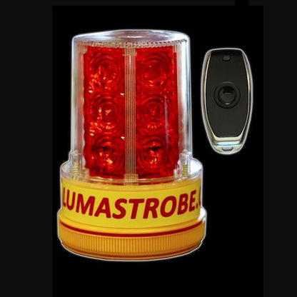 REMOTE CONTROLLED LED BEACON BATTERY POWERED - LX-36-RC