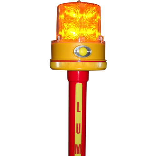 The Guardian - LED beacon with vertical stand
