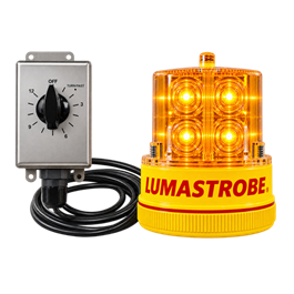 LED Strobe Warning Light with Timer# LX-18-Timer